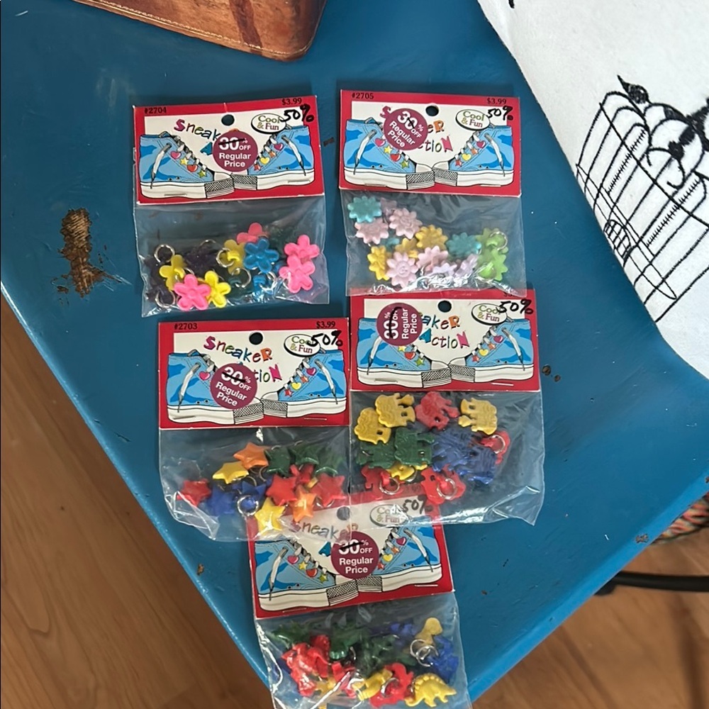 Vintage Kids Sneaker Charms